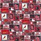 Licensed MLB St. Louis Cardinals Patch Cotton 6654B Fabric by the Yard